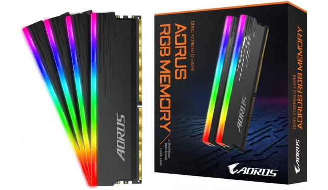 GigaByte RAM DDR4 16GB 3733 CL 16 AORUS RGB Dual Kit