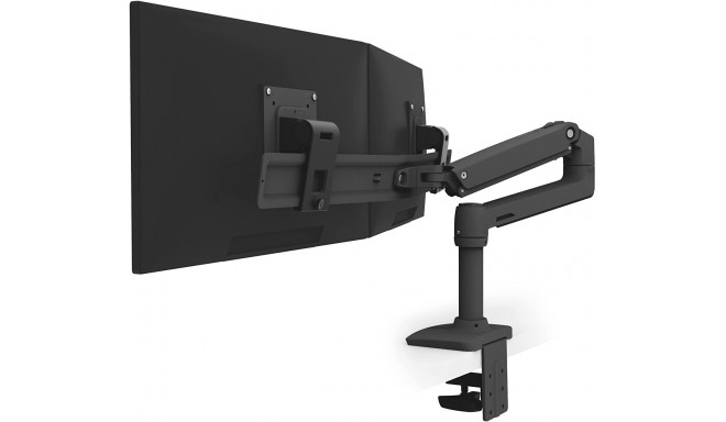 Ergotron LX Dual Direct Monitor Arm black - Desk mount 45-489-224