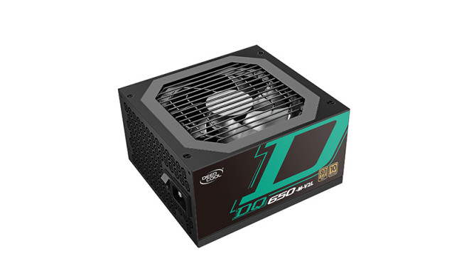 DeepCool PQ650M EU 12V V2.4 ATX black - GOLD