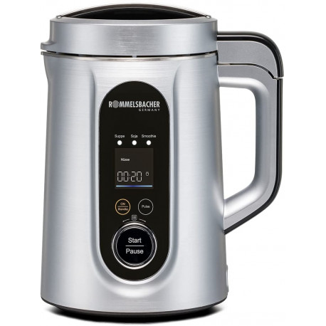 Suppen und Veggie joogivalmistaja SVD 1400 Vera roostevaba teras 1400W 1,3L, must
