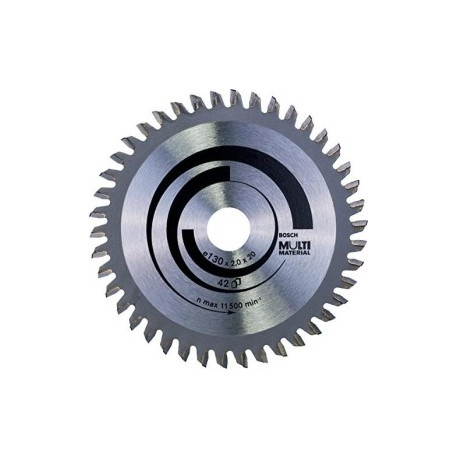 Bosch Powertools circular saw blade Multi Material H 130x20-42 - 2608641195