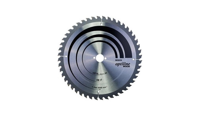 Bosch Powertools circular saw blade Optiline Wood S 315x30-48 - 2608640673