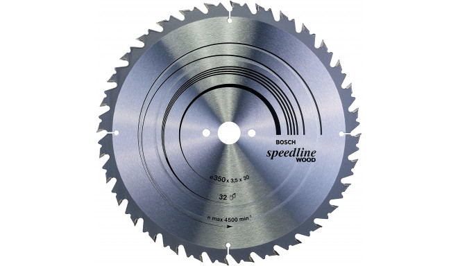 Bosch Powertools circular saw blade Speedline Wood S 350x30-32 - 2608640683