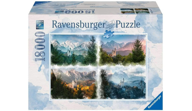 Ravensburger puzzle fairytale castle in 4 seasons