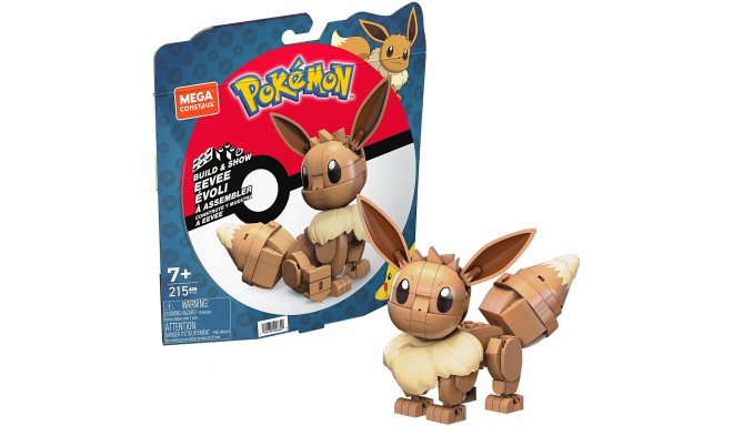 Mega Construx Pokemon Build & Show Eevee Construction Toy