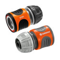 GARDENA Hose Connector Set 13mm (1/2), 15mm (5/8), (grey/orange)