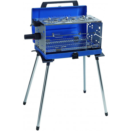 Koffergasgrill 400 SGR (blau/silber)