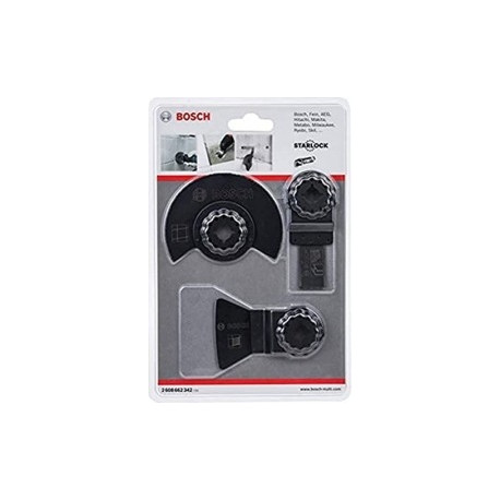 Bosch tile base set, 3-part, saw blade set