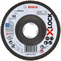 Bosch X-LOCK serrated lock washer X571 Best for Metal, 125mm, grinding wheel (O 125mm, K 60, angled 