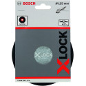 Bosch X-LOCK backing pad soft, O 125mm, sanding pad