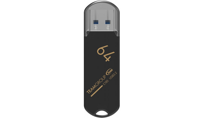 Team Group C183 64GB USB Stick (Black USB-A 3.2 Gen 1)