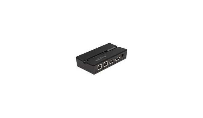 Delock USB 2.0 Switch f. 2 PCs to 2 devices - 11492