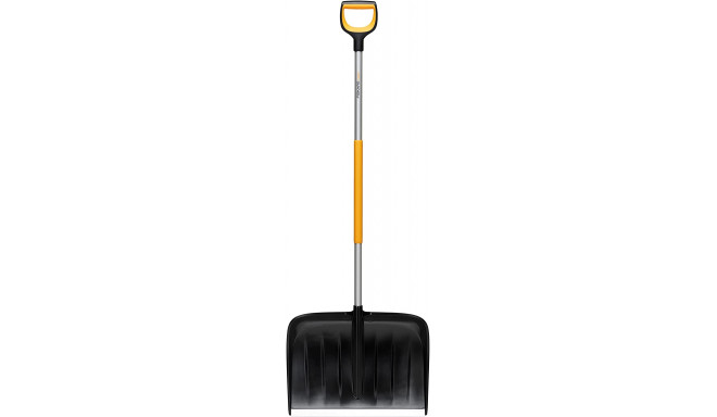 Fiskars X-Series snow clearer, snow shovel (black/orange)