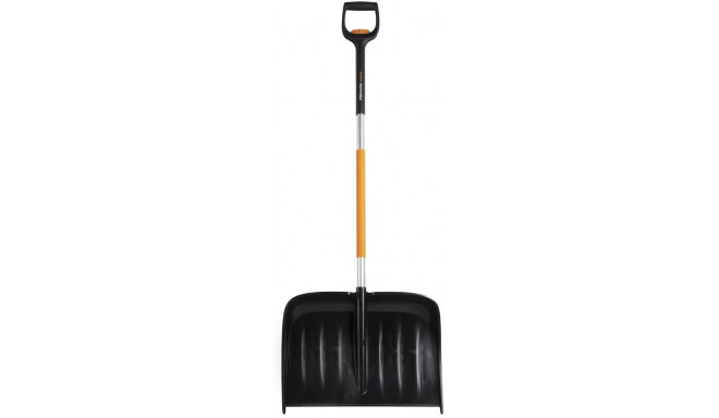 Fiskars X-series telescopic snow plow, snow shovel (black/yellow, 53cm)