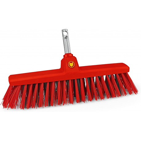 WOLF-Garten large area street broom SB 400 M, multi-star (red/yellow, 40cm)