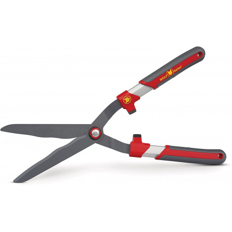 WOLF-Garten hedge trimmer HS-WP, with serrated edge (red/grey, aluminum handles)