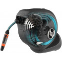 GARDENA Wall-Mounted Hose Box RollUp M, 20 meters, hose reel (grey/turquoise)