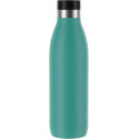 Emsa Bludrop Color insulated drinking bottle 0.7 liters, thermos bottle (petrol, stainless steel)