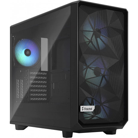 Fractal Design Meshify 2 RGB Black TG Light Tint, Tower Case (black)