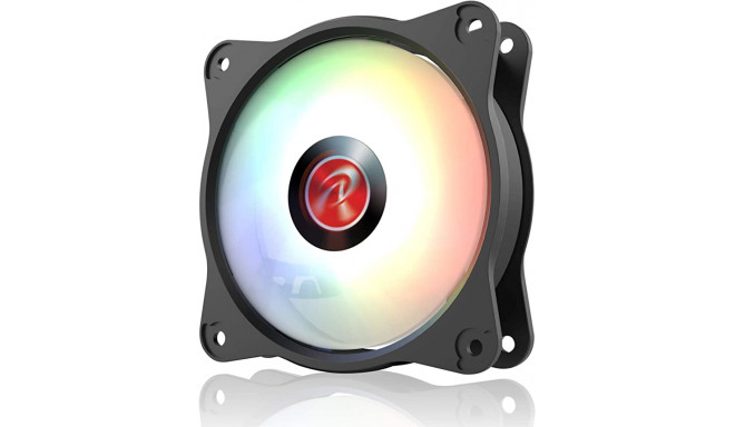 RAIJINTEK EOS 9 RBW ADD-1 100x100x25, case fan (black/transparent, 1 piece, without controller)