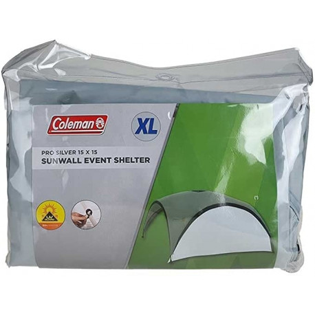 Sunwall külgsein XL Event Shelter Pro XL 4,5m jaoks, hõbe