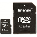 Intenso UHS-I Performance 64 GB microSDXC, memory card (black, UHS-I U1, Class 10)