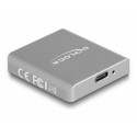DeLOCK USB Type-C Card Reader for SD Express (SD 7.1) memory cards, card reader (aluminium)