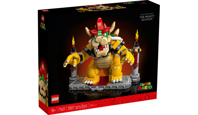 LEGO 71411 Super Mario The Mighty Bowser Construction Toy