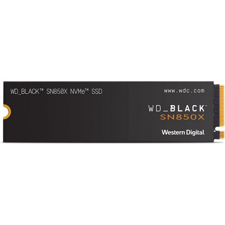 WD Black SN850X NVMe SSD 2 TB (black, PCIe 4.0 x4, NVMe, M.2 2280)