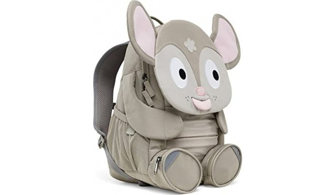 Affenzahn Big Friend Tonie Mouse, backpack (grey/pink)