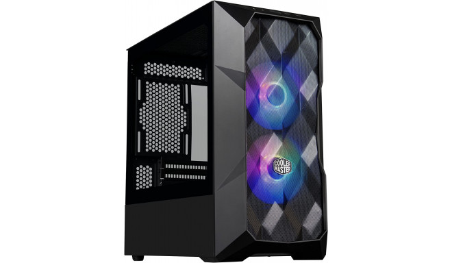 Cooler Master MasterBox TD300 Mesh, tower case (black, Tempered Glass)