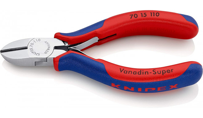 KNIPEX side cutters 70 15 110, cutting pliers (red/blue, length 110mm)