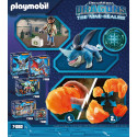 PLAYMOBIL 71082 Dragons: The Nine Realms - Plowhorn & D'Angelo, Construction Toy (With Crystal Rock 