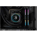 Corsair 32 GB DDR5-6000 Kit, memory (green, CMT32GX5M2D6000Z36, DOMINATOR PLATINUM RGB, EXPO, for AM