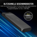 Corsair EX100U 4 TB, External SSD (black, USB-C 3.2 Gen 2x2 (20 Gbit/s))