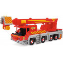 Simba Fireman Sam 2-in-1 rescue crane, toy vehicle (red/yellow)