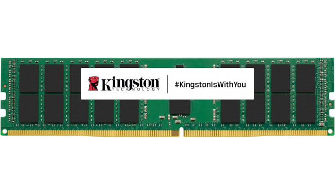 Kingston DDR4 16GB - 2666 - CL -19 - Single-Kit - DIMM, KSM26ES8/16HC, Server Premier, green
