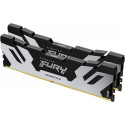Kingston FURY DDR5 32GB - 7200 - CL - 38 - Dual-Kit - DIMM, KF572C38RSK2-32, Fury Renegade Silver, X