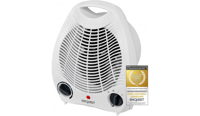 Exquisit HL 32025, fan heater (white)