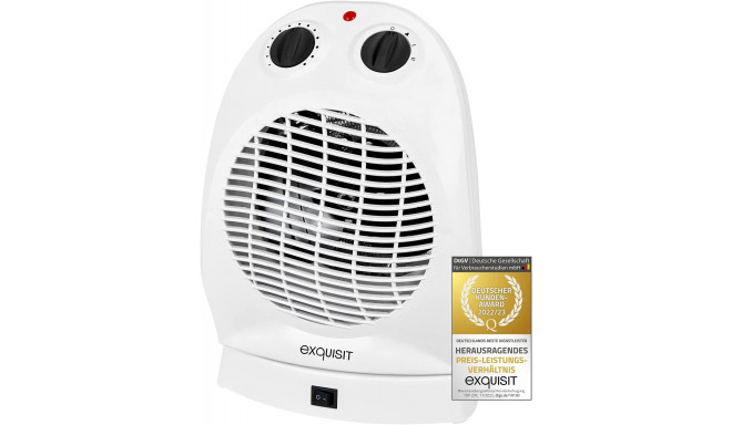 Exquisit HL 32027, fan heater (white)