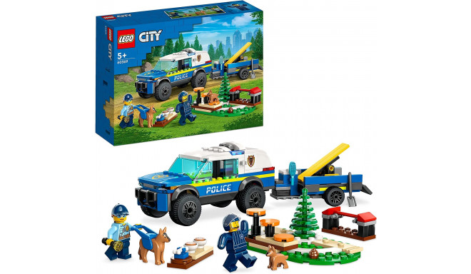 LEGO 60369 City Police Dog Training Mobile Construction Toy