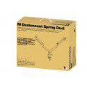 Multibrackets MB-3286 Monitor holder with height adjustment for 2 monitors