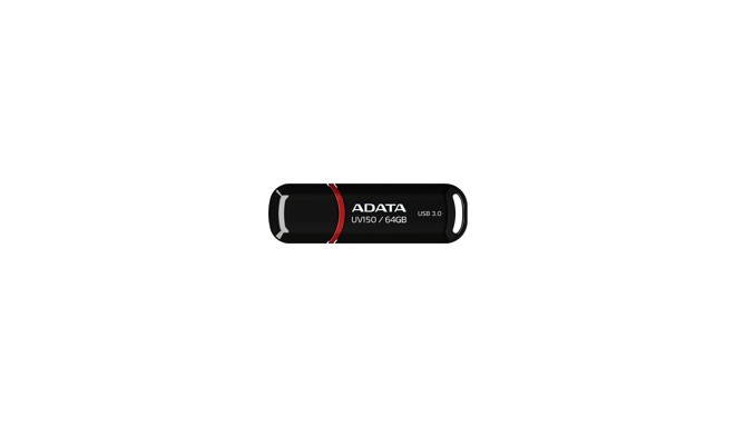 Adata flash drive 64GB UV150 USB 3.0, black