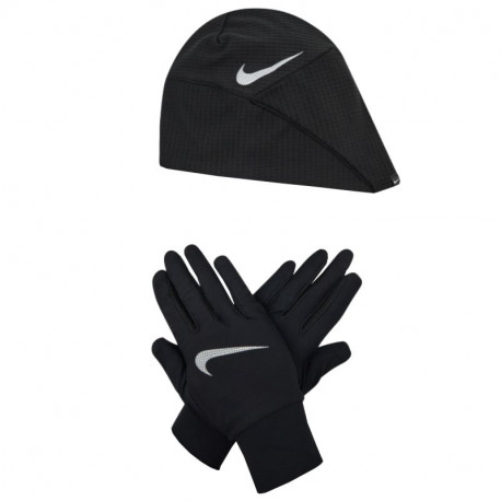 Nike Wmns Essential Running Hat-Glove Set N1000595-082 (M/L)