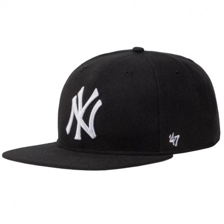 47 Brand MLB New York Yankees No Shot Cap B-NSHOT17WBP-BK (One size)