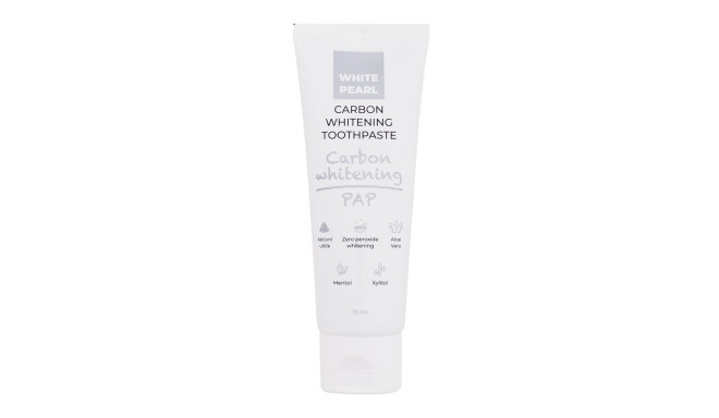 White Pearl PAP Carbon Whitening Toothpaste (75ml)