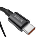 Baseus Superior USB Type C - USB  Type C cable Quick Charge / Power Delivery / FCP 100W 5A 20V 2m bl