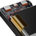 Baseus Bipow rychlonabíjecí powerbanka 30000mAh 20W černá (Overseas Edition) + USB-A - Micro USB kab