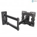 4World Wall Mount for LCD 15-43'' VESA 100/200 tilt/swivel  load 40kg BLK