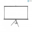 4World Projection screen with stand 221x124 (100'', 16:9) Matt White